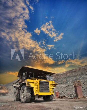 Picture of Mining truck on the opencast